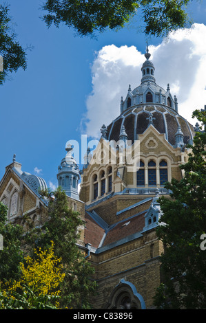 La Sinagoga Ebraica di Szeged in Ungheria Foto Stock