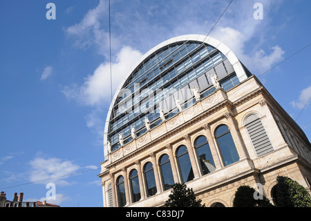 L'Opéra de Lyon edificio a Place de la Comédie a Lione, Francia Foto Stock