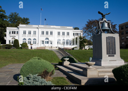 Wiley Hall, Stati Uniti Merchant Marine Academy, Kings Point, Long Island, New York Foto Stock