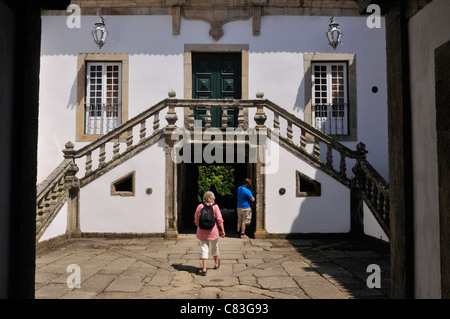 Il barocco Palazzo Mateus , Villa Real in Portogallo Foto Stock