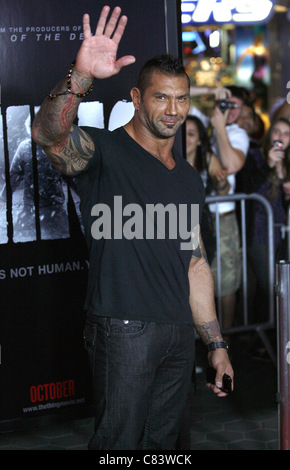 BATISTA LA COSA. PREMIERE MONDIALE. Città Universale di LOS ANGELES CALIFORNIA USA 10 Ottobre 2011 Foto Stock