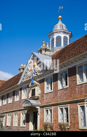 La matrona's College, il collegio di matrone, Cattedrale di Salisbury vicino, Salisbury, Wiltshire, Inghilterra, Regno Unito Foto Stock
