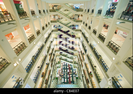 Il Berjaya Times Square shopping mall, Kuala Lumpur, Malesia, Sud Est asiatico Foto Stock