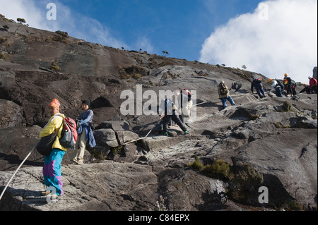 Kinabalu National Park, Malaysias montagna più alta (4095m), Sabah Borneo, Malaysia Foto Stock