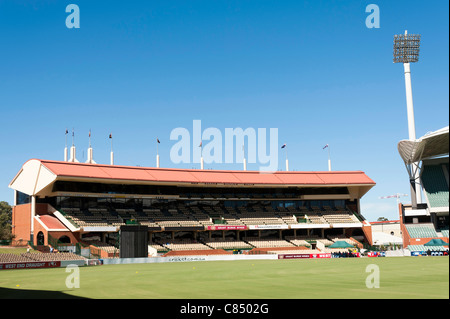 Il Sir Donald Bradman Stand a Adelaide Oval Cricket Ground Adelaide Australia del Sud SA Foto Stock