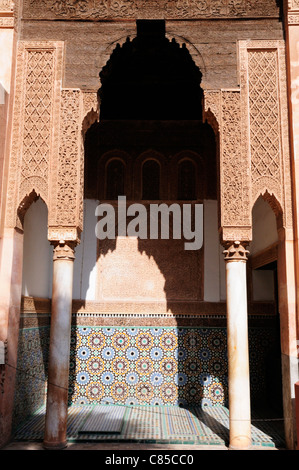 Tombe Saadiane, Marrakech, Marocco Foto Stock