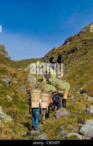 I ribelli in montagna, la Valle Brembana, Lombardia, Italia Foto Stock