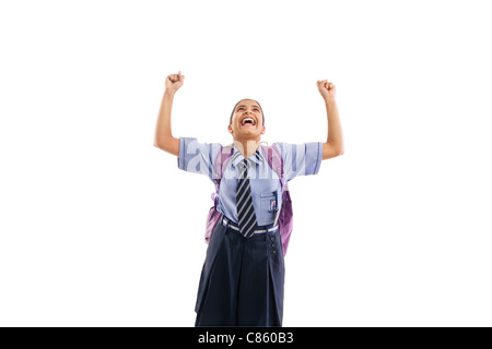 School girl tifo Foto Stock