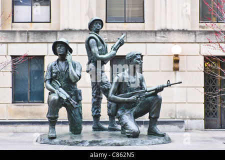 Vietnam War Memorial Nashville Foto Stock