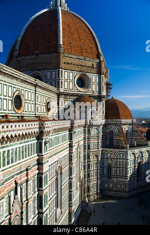 Cupola di Santa Maria del Fiore chiesa cattedrale (Duomo) Firenze, Regione Toscana, Italia Foto Stock