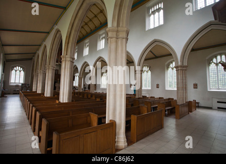 L'interno della chiesa di Santa Maria a Little Walsingham in Norfolk. Foto Stock