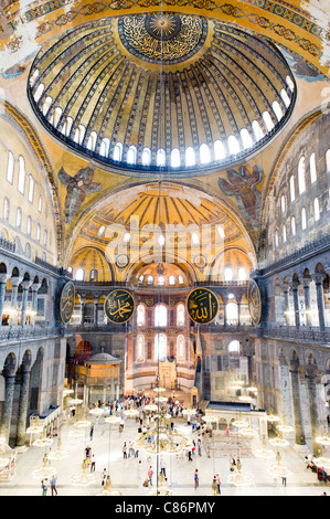 Museo Hagia Sophia, Istanbul, Turchia Foto Stock