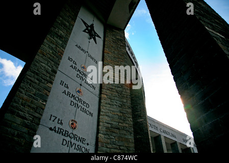 Belgio Bastogne American War Memorial Foto Stock