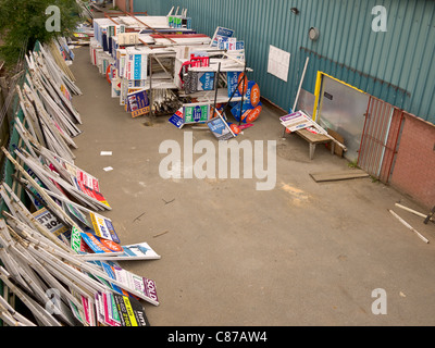 Per vendere casa segni Foto Stock