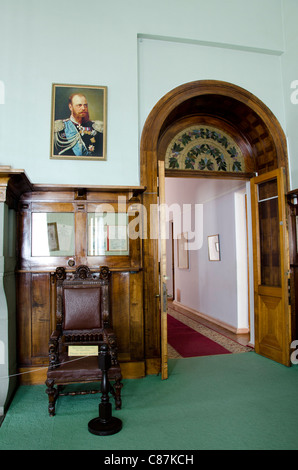 Ucraina, Yalta. Livadia Palace. Sede estiva dell'ultimo Zar russo Nicholas II. Foto Stock