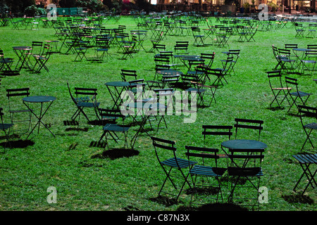 Bryant Park di New York City Foto Stock