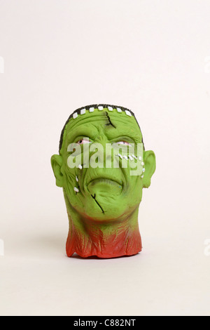 Mostri di Halloween Shrunken Heads spaventoso Trick or Treat Foto Stock