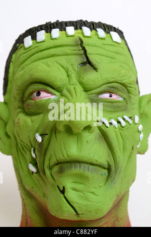 Mostri di Halloween Shrunken Heads spaventoso Trick or Treat Foto Stock