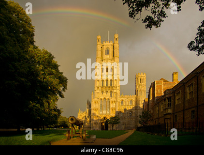 Cattedrale di Ely, Cambridgeshire Foto Stock