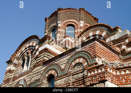 La Bulgaria, Nessebur. Cristo Pantocrator chiesa tardo XIII-XIV secolo. Foto Stock