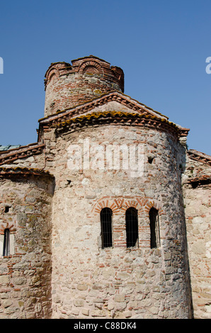 La Bulgaria, Nessebur (aka Nessebar o Nesebar). San Giovanni Battista chiesa cruciforme, decimo secolo. UNESCO - Sito Patrimonio dell'umanità. Foto Stock