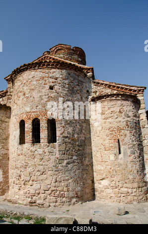La Bulgaria, Nessebur (aka Nessebar o Nesebar). San Giovanni Battista chiesa cruciforme, decimo secolo. UNESCO - Sito Patrimonio dell'umanità. Foto Stock
