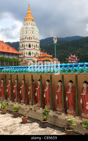 La pagoda del Tempio di Kek Lok Si o tempio di suprema beatitudine, Penang, Malaysia Foto Stock