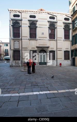 Il ghetto ebraico di Venezia Foto Stock