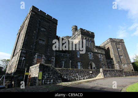 Città di Stirling, in Scozia. Il vittoriano ristrutturato carcere il St John Street fu utilizzata anche una prigione militare. Foto Stock