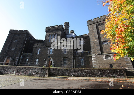 Città di Stirling, in Scozia. Il vittoriano ristrutturato carcere il St John Street fu utilizzata anche una prigione militare. Foto Stock