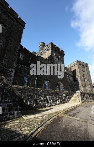 Città di Stirling, in Scozia. Il vittoriano ristrutturato carcere il St John Street fu utilizzata anche una prigione militare. Foto Stock