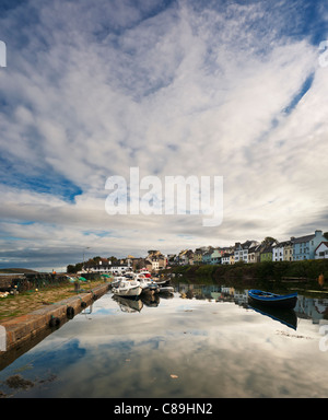 Roundstone Harbour, Connemara, nella contea di Galway, Irlanda Foto Stock