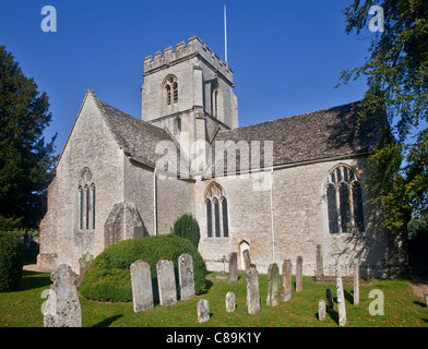 St Kenelms Chiesa, Minster Lovell, Oxfordshire, Inghilterra Foto Stock