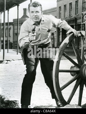 AUDIE MURPHY (1924-1971) American WW2 hero e successivamente film di Hollywood actror Foto Stock