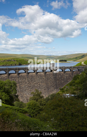 Craig Goch serbatoio, Elan Valley, Wales, Regno Unito Foto Stock