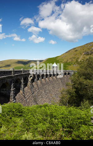 Craig Goch serbatoio, Elan Valley, Wales, Regno Unito Foto Stock