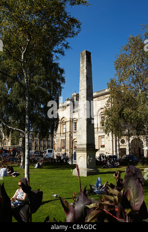 L'Obelisco in Orange Grove, bagno, England, Regno Unito Foto Stock