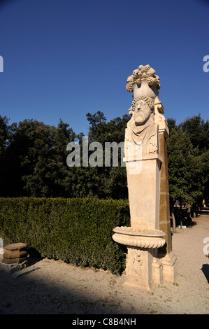 Italia, Roma, Villa Borghese, Galleria Borghese, statua Foto Stock