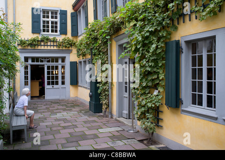 Museo di Beethoven nella casa dove il compositore nacque a Bonn Germania Foto Stock