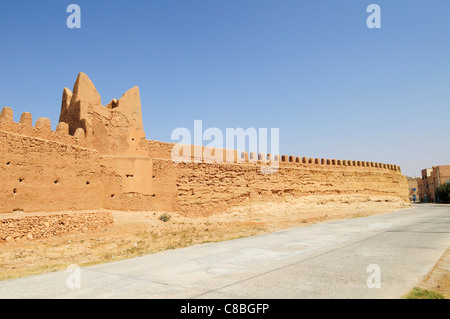 Mura della città vecchia, Tiznit, Marocco Foto Stock