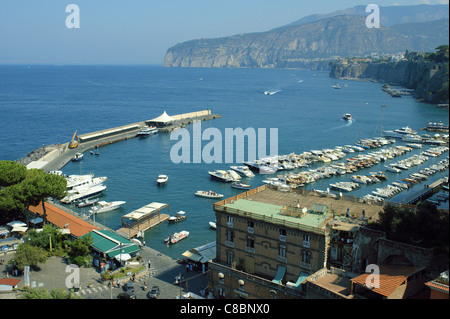 Marina Grande di Sorrento Italia Foto Stock