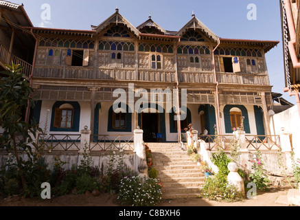 Elk200-4194 Etiopia, Harar, città vecchia, Rimbaud House Foto Stock