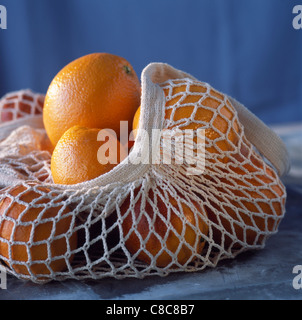 NET di arance Foto Stock