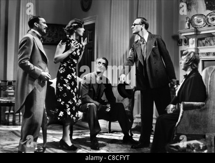 WILFRID LAWSON, WENDY HILLER, Scott SUNDERLAND, LESLIE HOWARD, pigmalione, 1938 Foto Stock