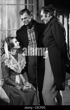 INGRID BERGMAN, Joseph Cotten, Michael Wilding, Sotto Capricorno, 1949 Foto Stock