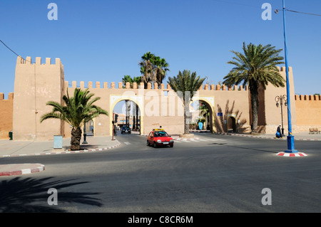 Bab Jdid ingresso alla Medina, Tiznit, Souss-Massa-Draa Regione, Marocco Foto Stock