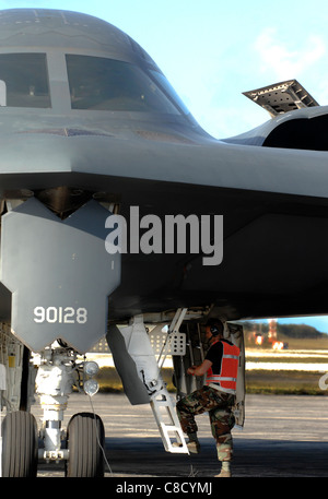 B 2 Spirito bombardiere Stealth Foto Stock