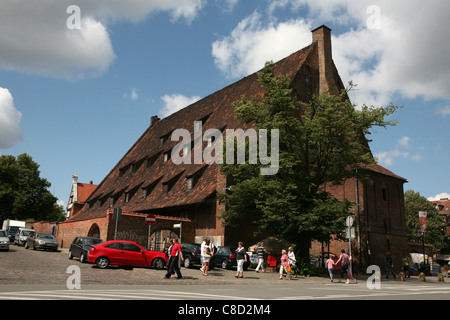 Great Mill, il più grande mulino medievale d'Europa, a Danzica, Polonia. Foto Stock