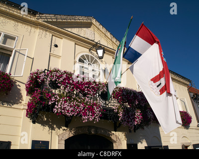 Samobor Croazia, Municipio Foto Stock