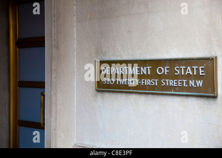 Harry S Truman principale Dipartimento di Stato Edificio, Washington DC Foto Stock